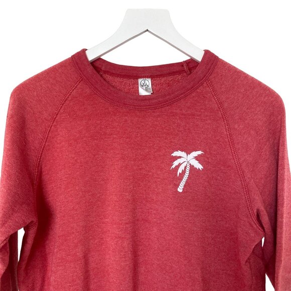 Alternative Earth Palm Tree Printed Sweater - Picture 3 of 3